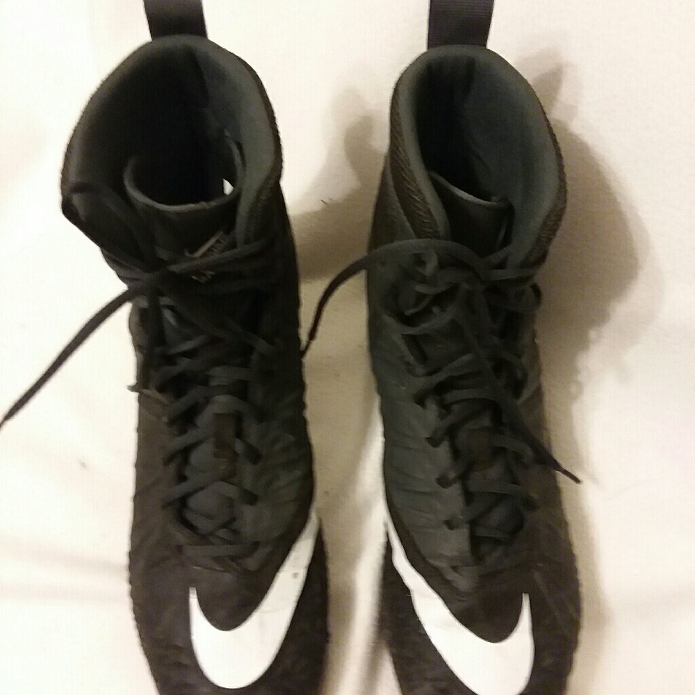 NIKE High Top Force Savage Cleats Size 13 - Picture 3 of 7